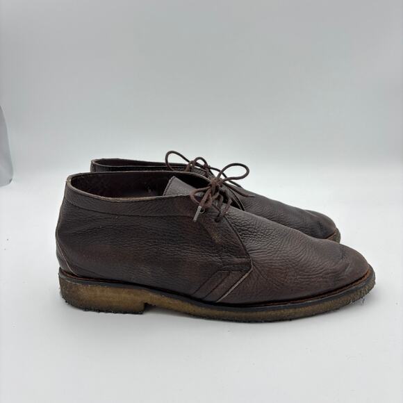 Taft Leather Chukka Lace Up Boots Men\'s 42 Made in Italy main image 11